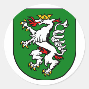 Graz, Oostenrijk Ronde Sticker