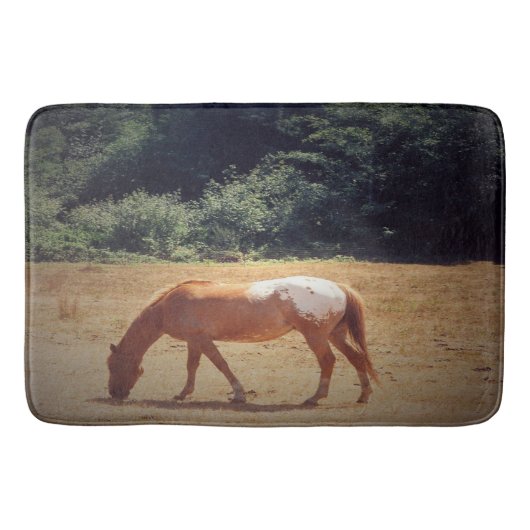 Grazende Palomino.... Badmat (Voorkant)