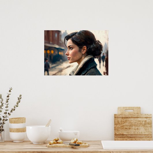 Graziana à Napoli Poster (Cuisine)