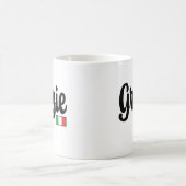 Grazie (Thank You) Italian Flag Mug (Centre)