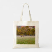 Grazing Elk Canvas tas (Achterkant)