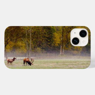 Grazing Elk Paar iPhone Case
