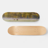 Grazing Elk Paar Skateboard (Horizontaal)