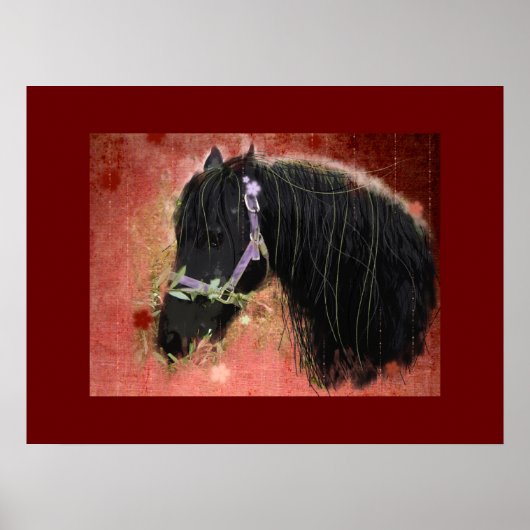 Grazing in the fields - Poster (Devant)