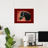 Grazing in the fields - Poster (Bureau à domicile)