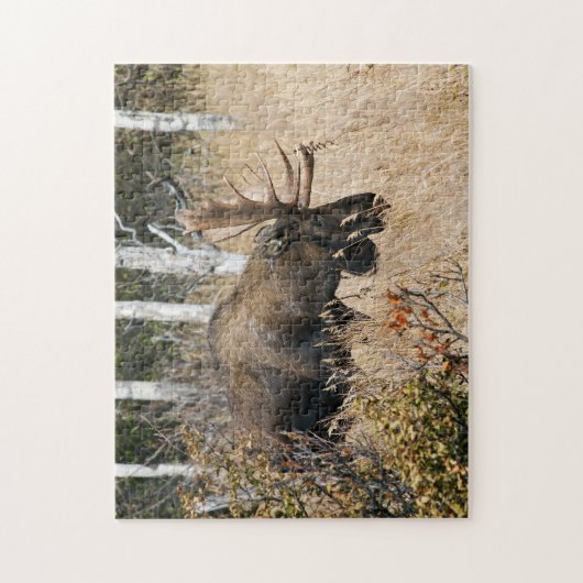 Grazing Moose Legpuzzel (Verticaal)