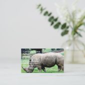 Grazing Witte Visitekaartjes (Staand voorkant)