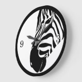 Grazing Zebra Grote Klok (Hoek)