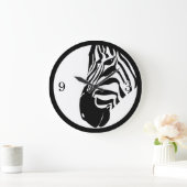 Grazing Zebra Grote Klok (Huis)
