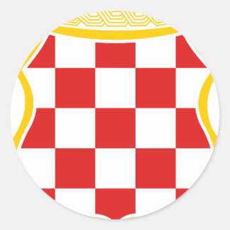 Grb Herceg-Bosne Ronde Sticker