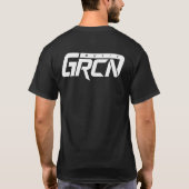 GRCN Muziek (Witte Logo) T-shirt (Achterkant)