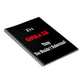 Grease Journal Notitieboek (Rechterzijde)