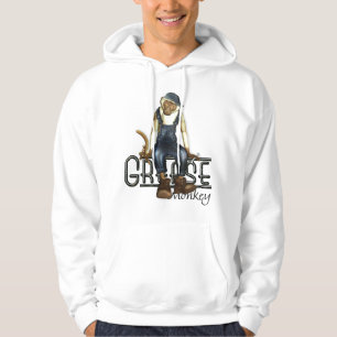Grease Monkey Mechanics Funny Hoodie
