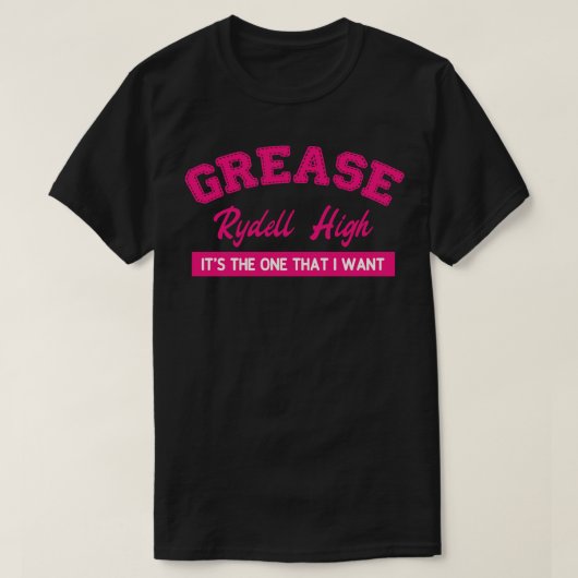 Grease Rydell High T-shirt (Design voorkant)