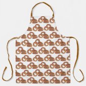 Greasy Deep Fried Onion Rings Junk Food Schort (Voorkant)