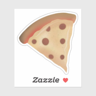 Greasy pizza sticker