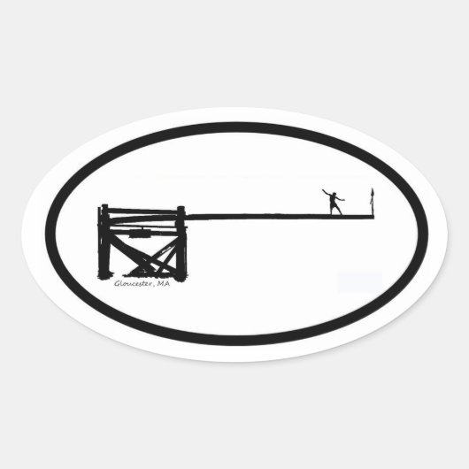 Greasy Sticker ~ Greasy Pole ~ Gloucester, MA (Voorkant)