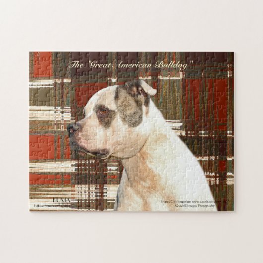 Great American Bulldog Legpuzzel (Horizontaal)