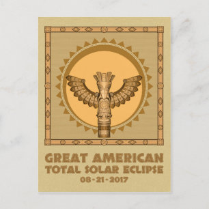 Great American Total Solar Eclipse - 2017 Briefkaart