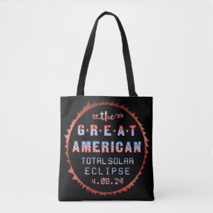 Great American Total Solar Eclipse 21 augustus 201 Draagtas