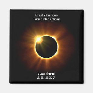 Great American Total Solar Eclipse - Magnet Magneet