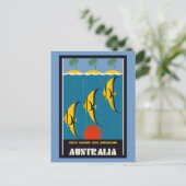 Great Barrier Reef Australia adverteren Briefkaart (Staand voorkant)