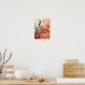 Great Barrier Reef Australia Echinoderms Poster (Keuken)