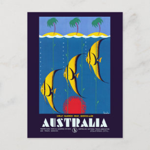 Great Barrier Reef Australia Travel Briefkaart