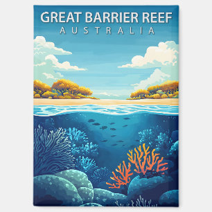 Great Barrier Reef Australia Travel Magneet