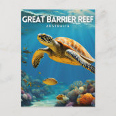 Great Barrier Reef Briefkaart (Voorkant)
