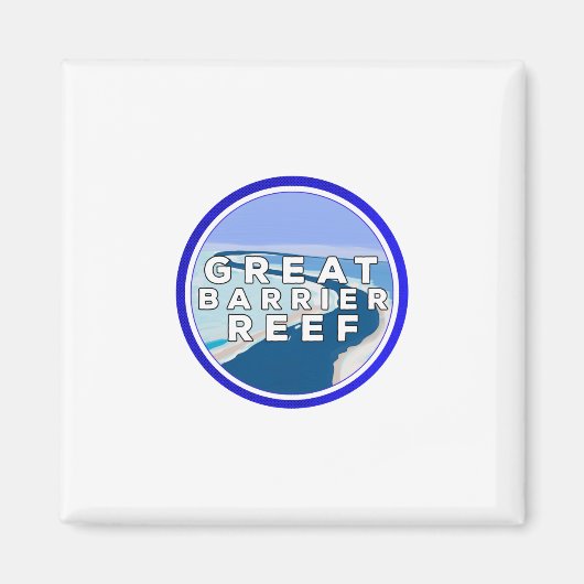 Great Barrier Reef Magneet (Voorkant)