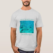Great Barrier Reef Queensland Australië T-shirt (Voorkant)