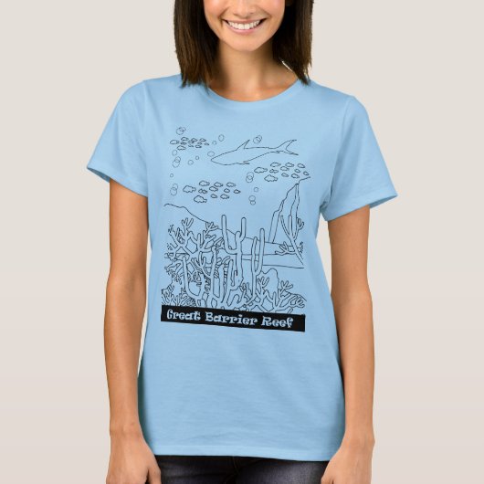 Great Barrier Reef T-Shirt (Voorkant)