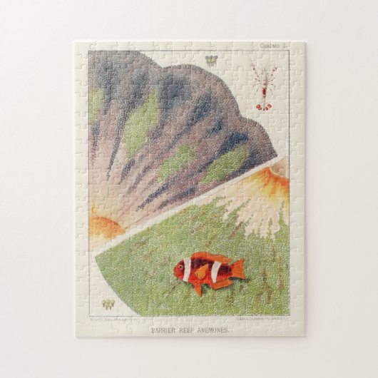 Great Barrier Reef van Australia Anemones Legpuzzel (Verticaal)