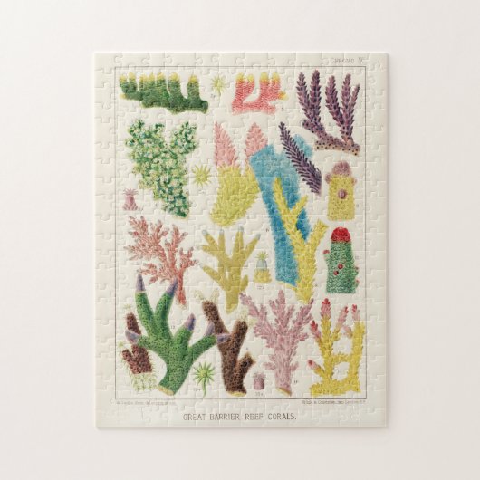  Great Barrier Reef van Australia Corals Legpuzzel (Verticaal)