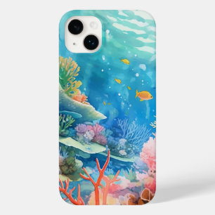 Great Barrier Reef Waterverf Case-Mate iPhone 14 Plus Hoesje