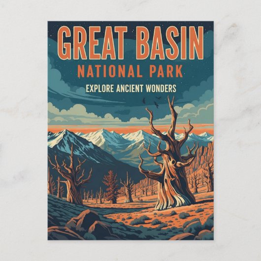 Great Basin National Park Nevada Briefkaart (Voorkant)