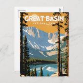 Great Basin National Park Traditionele reizen Briefkaart (Voorkant / Achterkant)