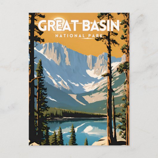 Great Basin National Park Traditionele reizen Briefkaart (Voorkant)