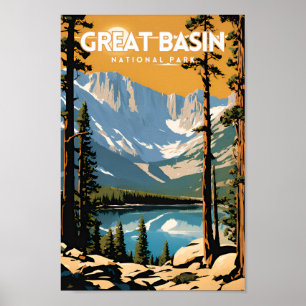 Great Basin National Park Traditionele reizen Poster