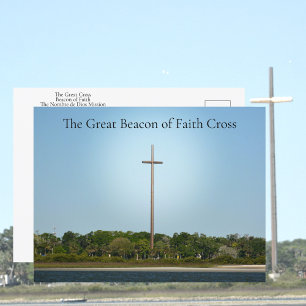Great Beacon of Faith Cross St Augustine Florida Briefkaart