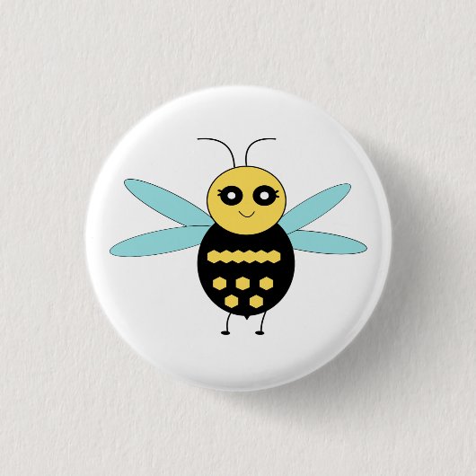 GREAT BEE Knop Ronde Button 3,2 Cm (Voorkant)