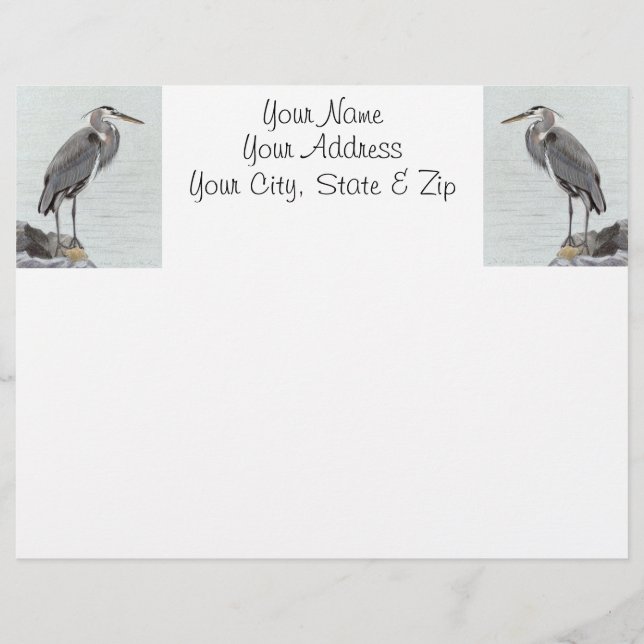Great Blue Heron (Voorkant)