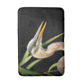 Great Blue Heron Badmat (Voorkant Verticaal)