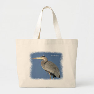 Great Blue Heron Bag Grote Tote Bag