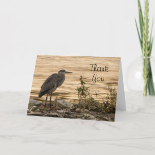 Great Blue Heron Bedankkaart