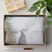 Great Blue Heron Bird Willife Fish Tissue Paper Tissuepapier (Geschenk)