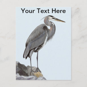 Great Blue Heron Briefkaart