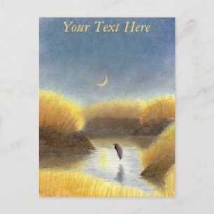 Great Blue Heron Briefkaart