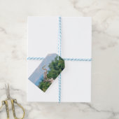 Great Blue Heron Cadeaulabel (Met Touw)